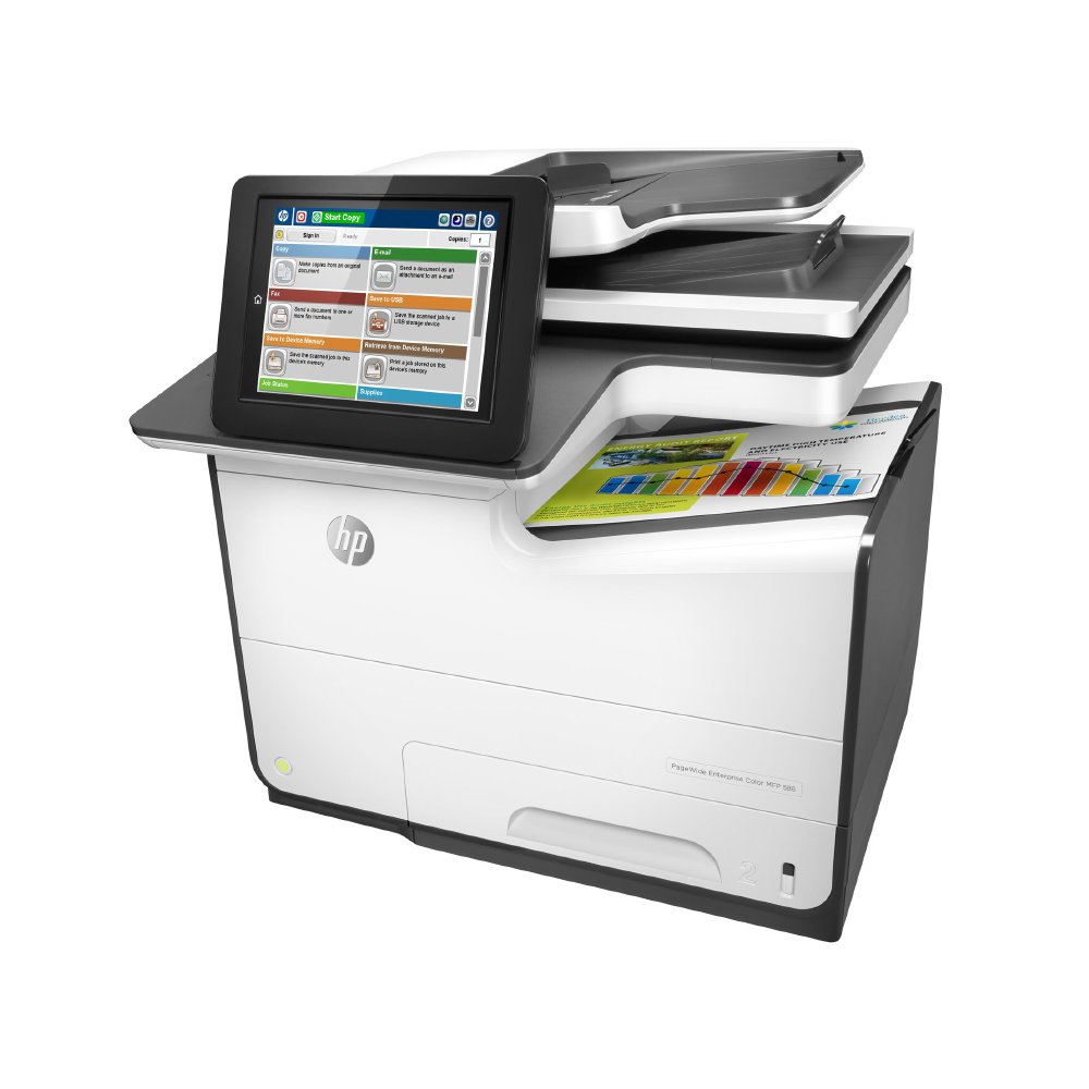 HP PAGEWIDE FLOW ENTERPRISE COLOR MFP 586